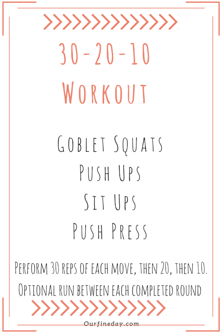 Saturday Morning Full Body Workout