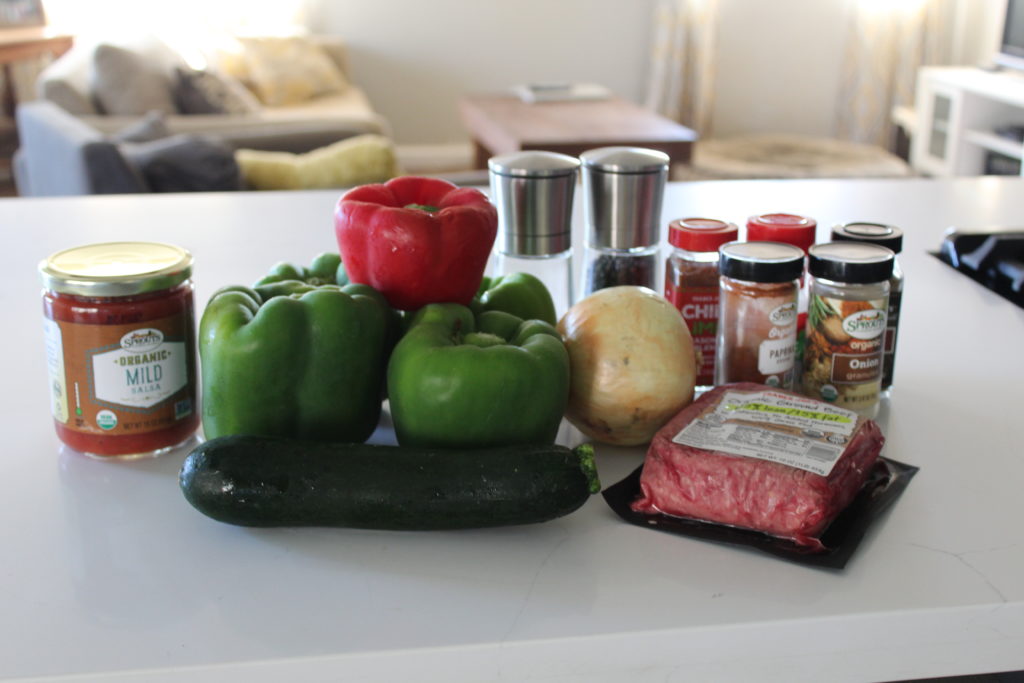 Weeknight Taco Stuffed Bell Peppers