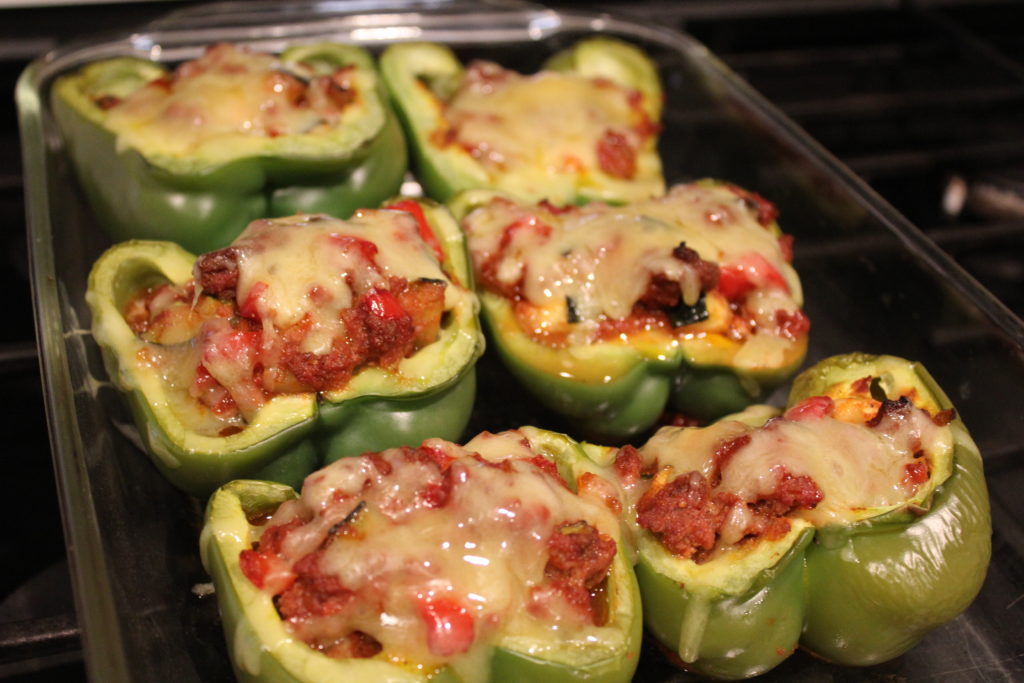 Weeknight Taco Stuffed Bell Peppers