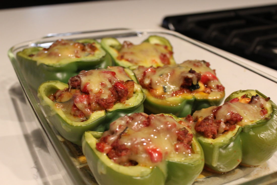 Weeknight Taco Stuffed Bell Peppers