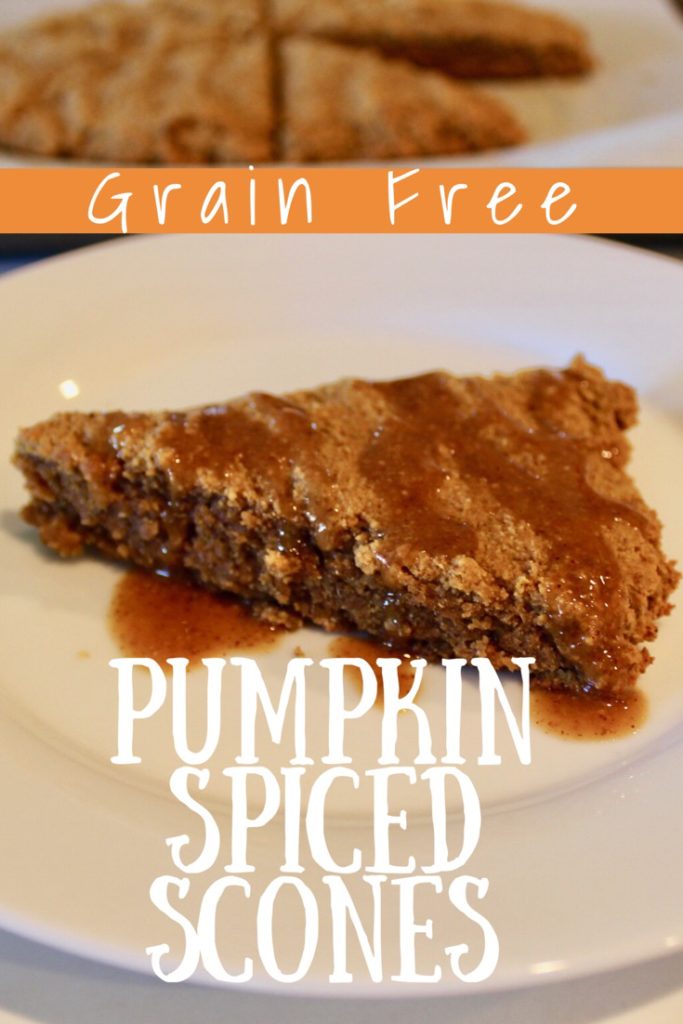 Grain Free Pumpkin Scones
