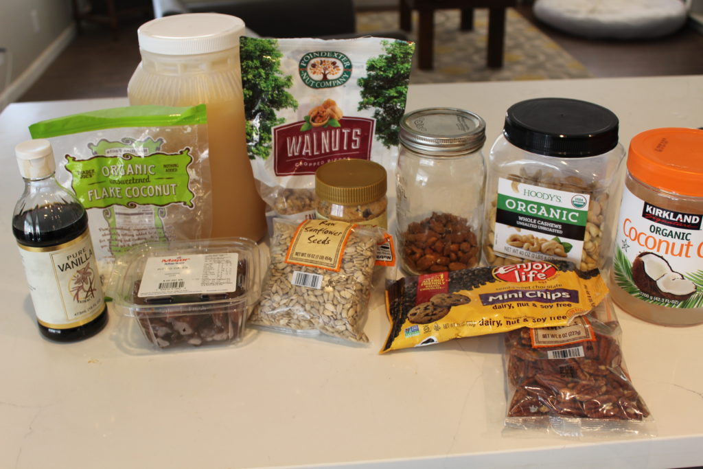 No Bake Grain Free Granola Bars