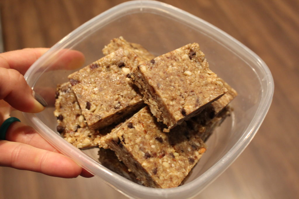No Bake Grain Free Granola Bars