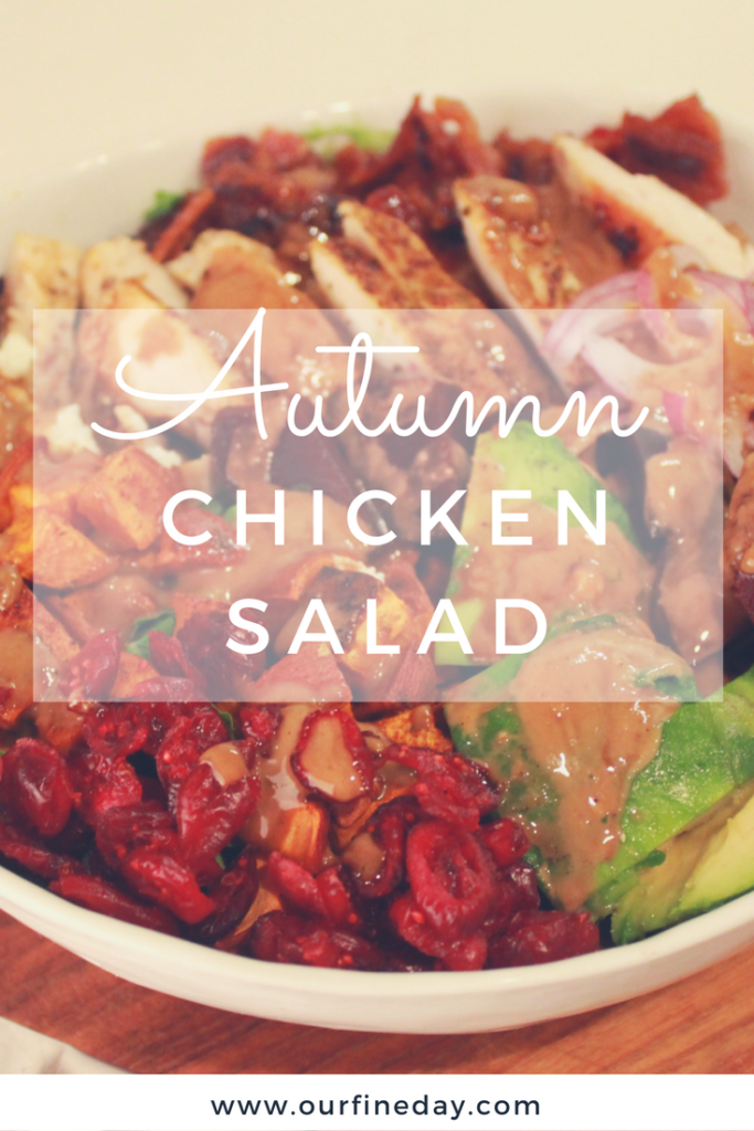 Autumn Chicken Salad