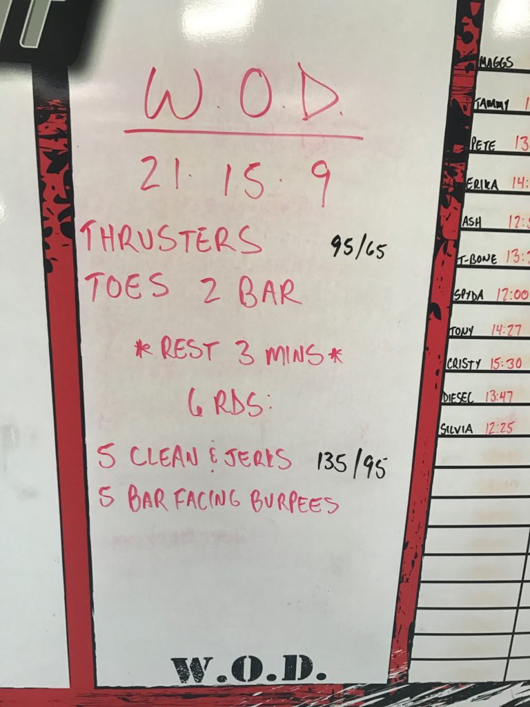 Weekly Workouts #1