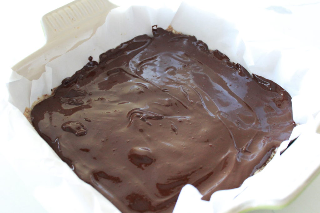 Paleo No-Bake Nut & Chocolate Bars