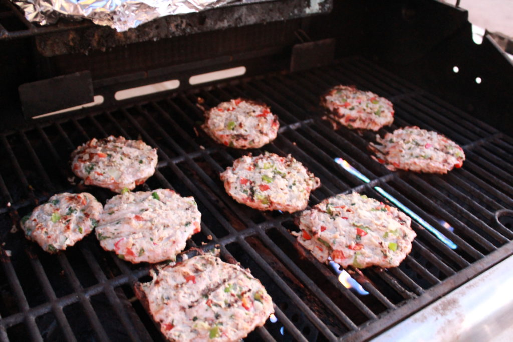 Cilantro Lime Chicken Burgers