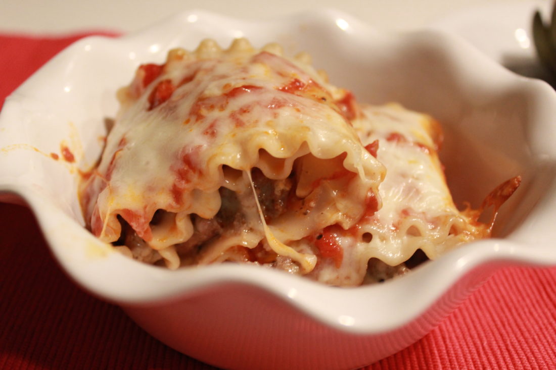 Lasagna Roll-Ups (Gluten Free)