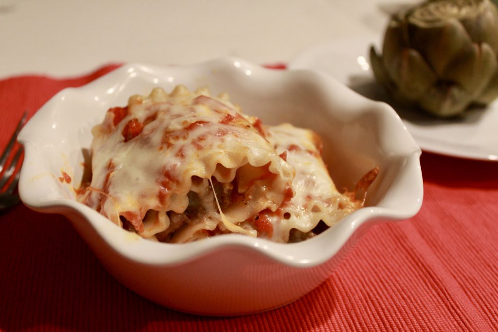 Lasagna Roll-Ups (Gluten Free)