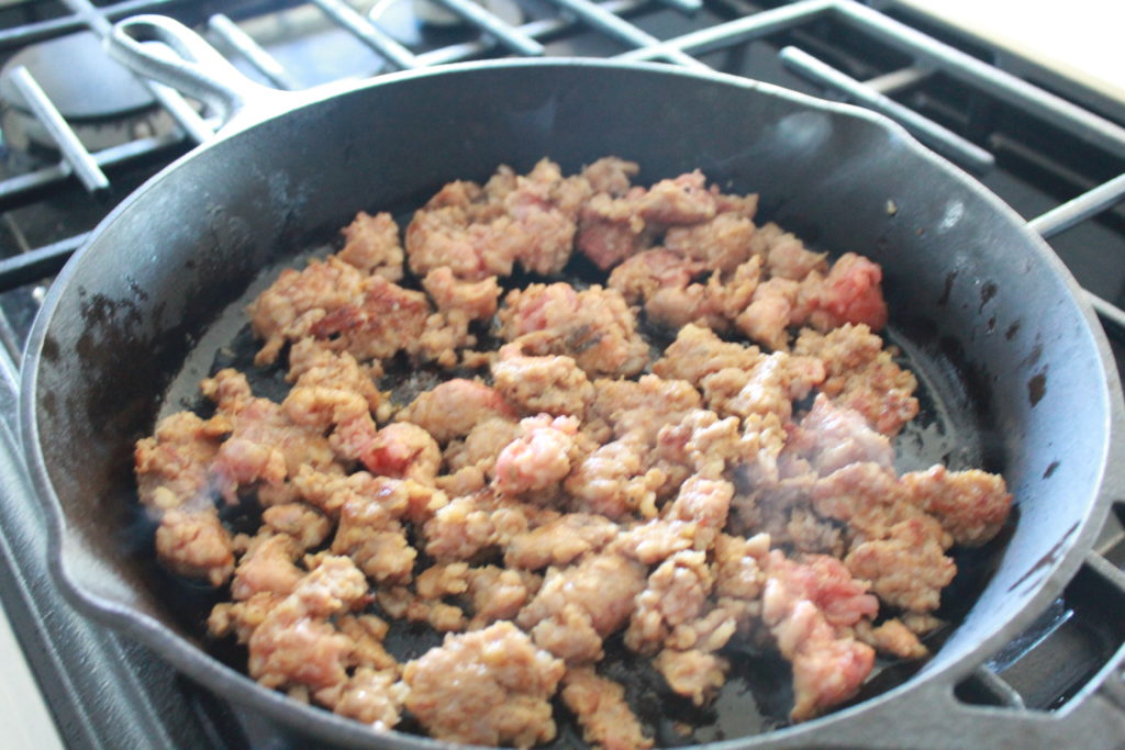 Italian Sausage and Artichoke Frittata