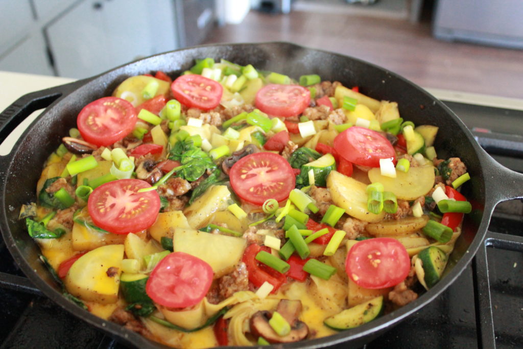 Italian Sausage and Artichoke Frittata