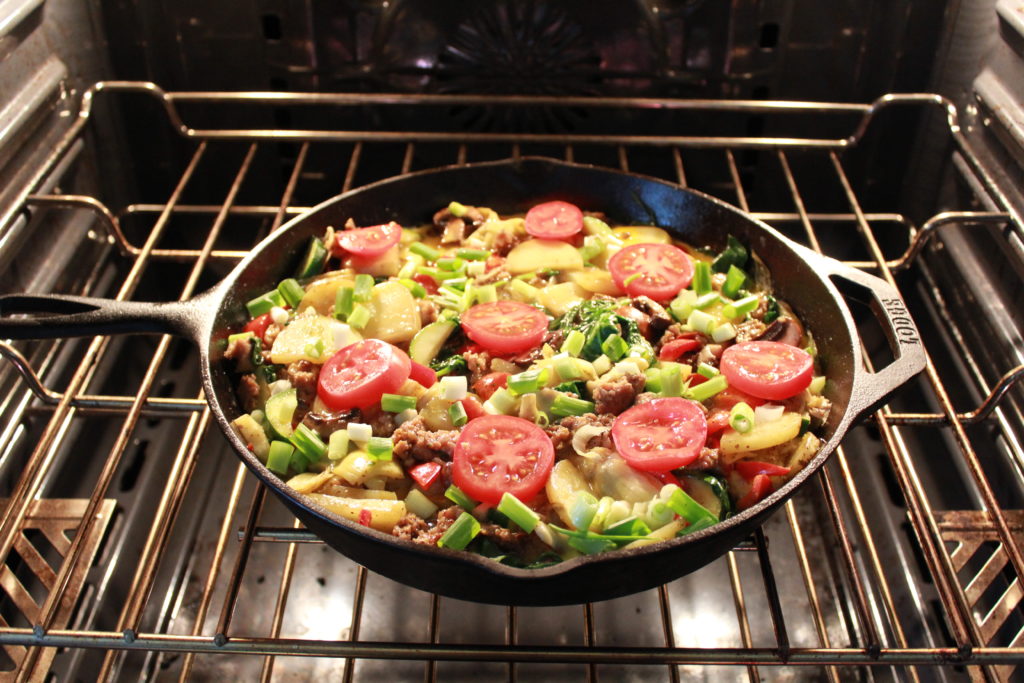 Italian Sausage and Artichoke Frittata