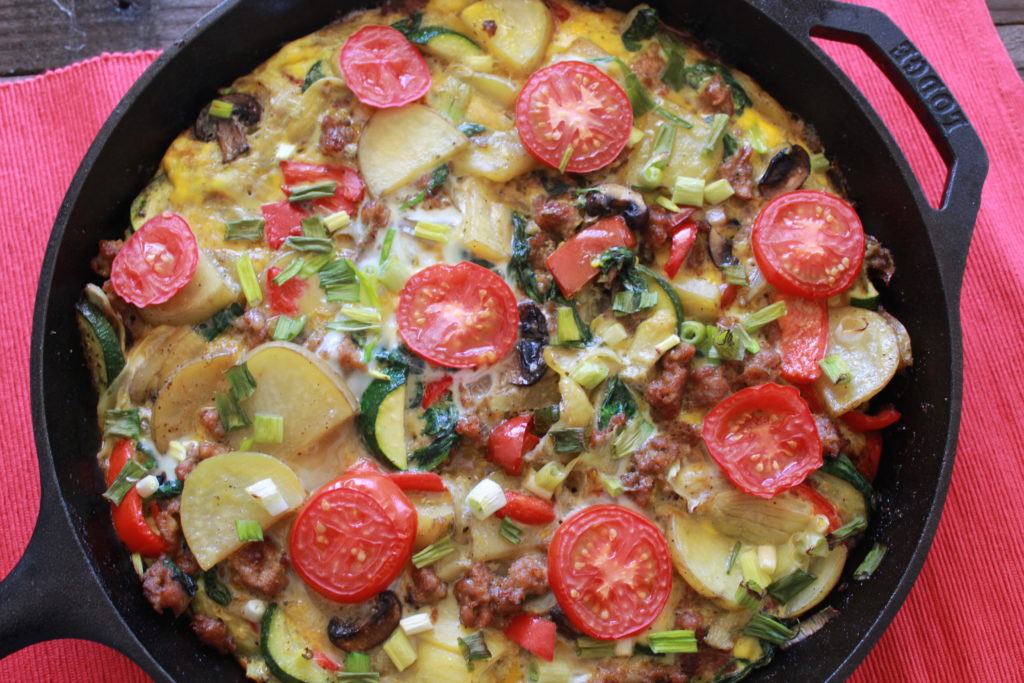Italian Sausage and Artichoke Frittata