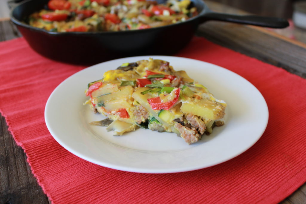Italian Sausage and Artichoke Frittata