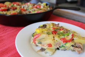 Italian Sausage and Artichoke Frittata