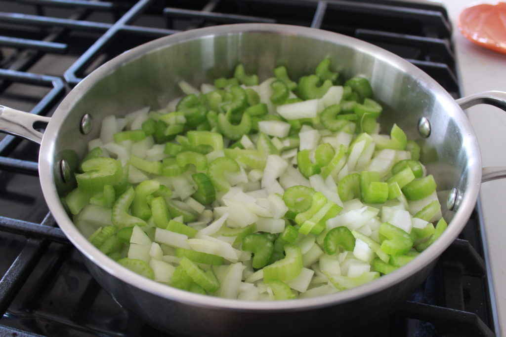 Bread-less Thanksgiving Stuffing