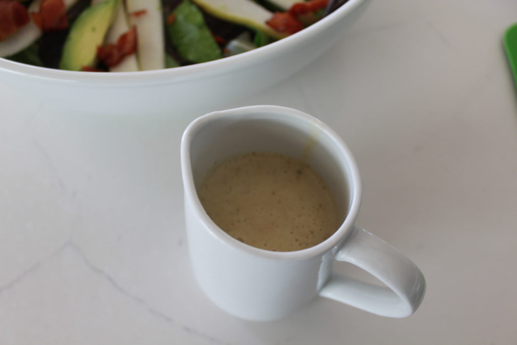 Holiday Pear Salad with Honey Dijon Dressing