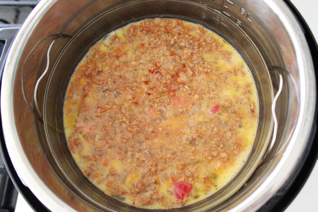 Instant Pot Chorizo & Egg Breakfast Casserole