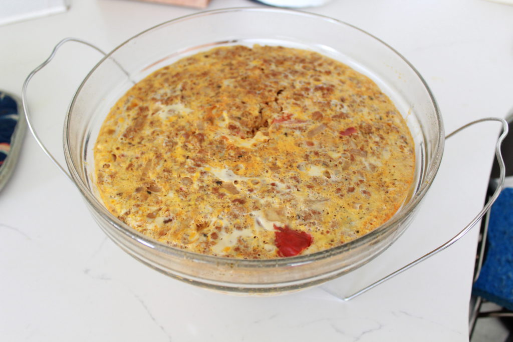 Instant Pot Chorizo & Egg Breakfast Casserole