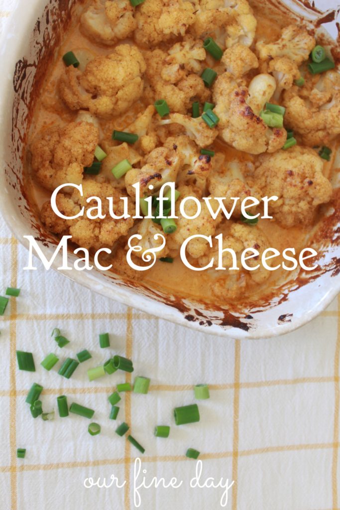Cauliflower Mac & Cheese (Paleo & Low Carb Versions)