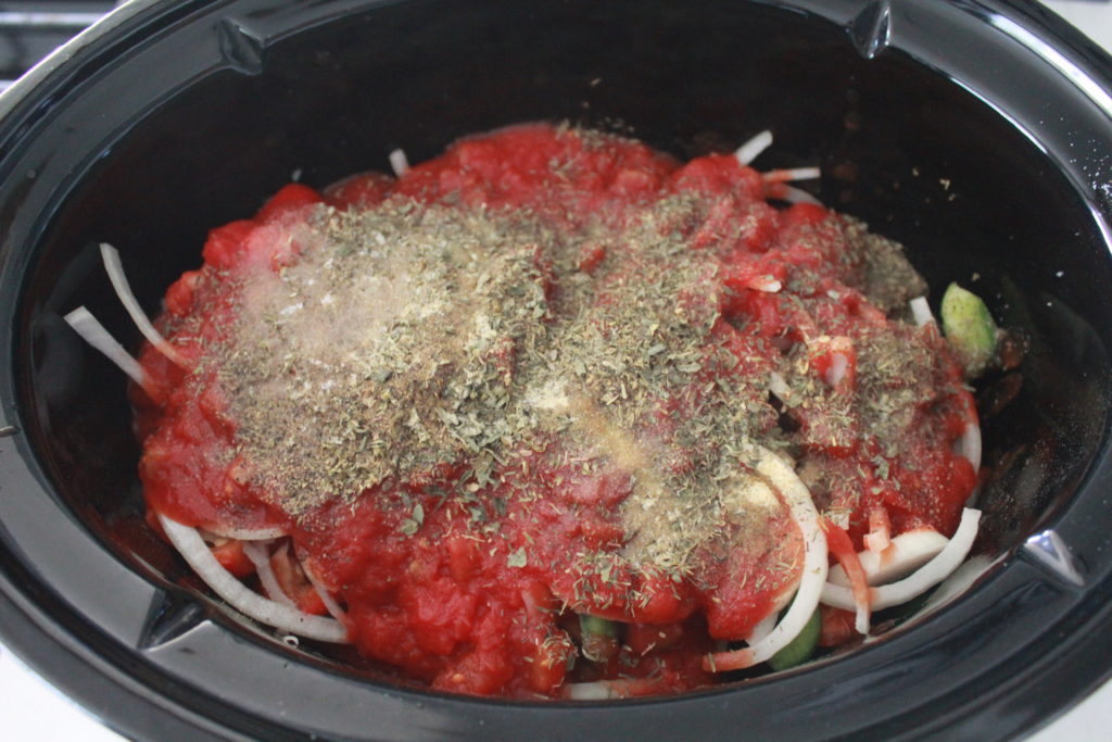 Crock Pot Chicken Cacciatore