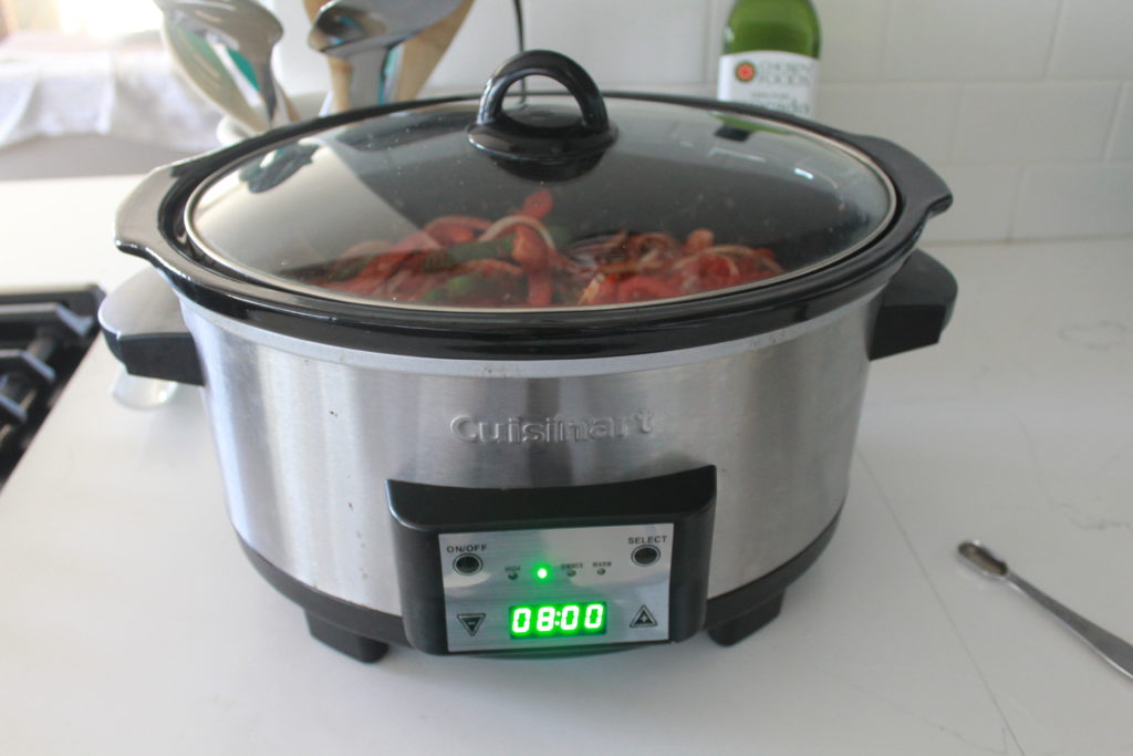 Crock Pot Chicken Cacciatore