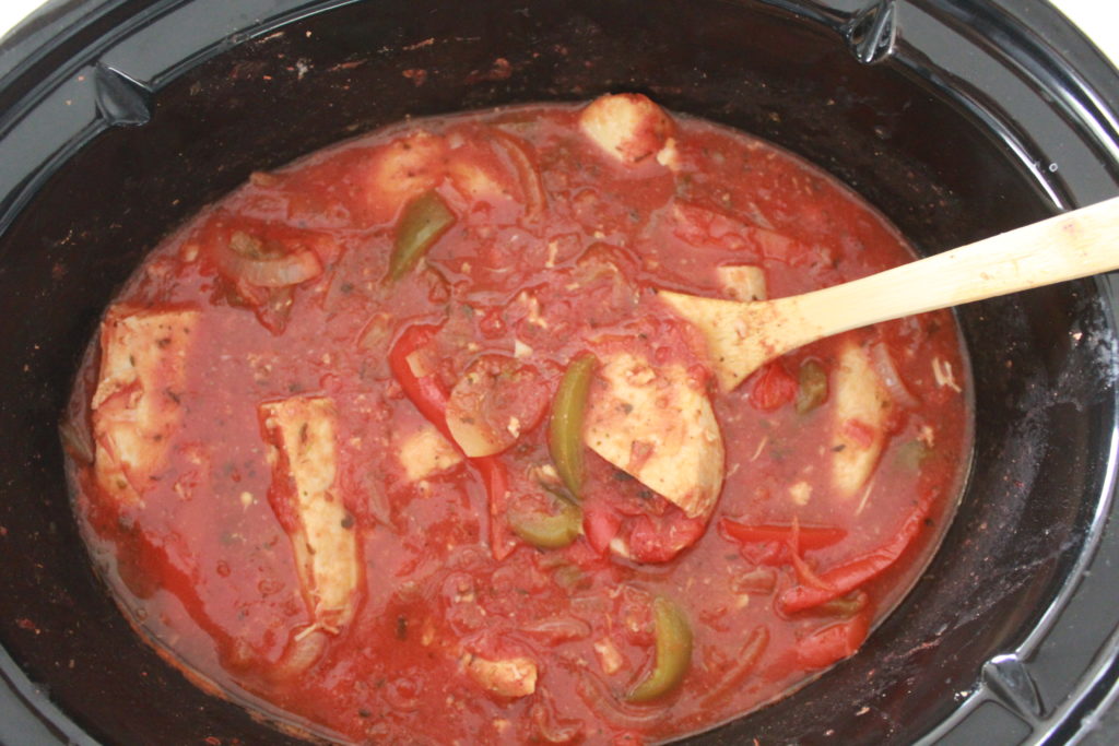 Crock Pot Chicken Cacciatore