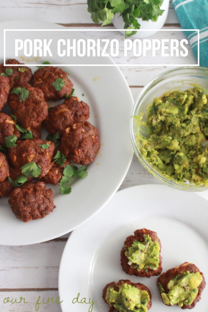 Pork Chorizo Poppers (Paleo & Whole30)