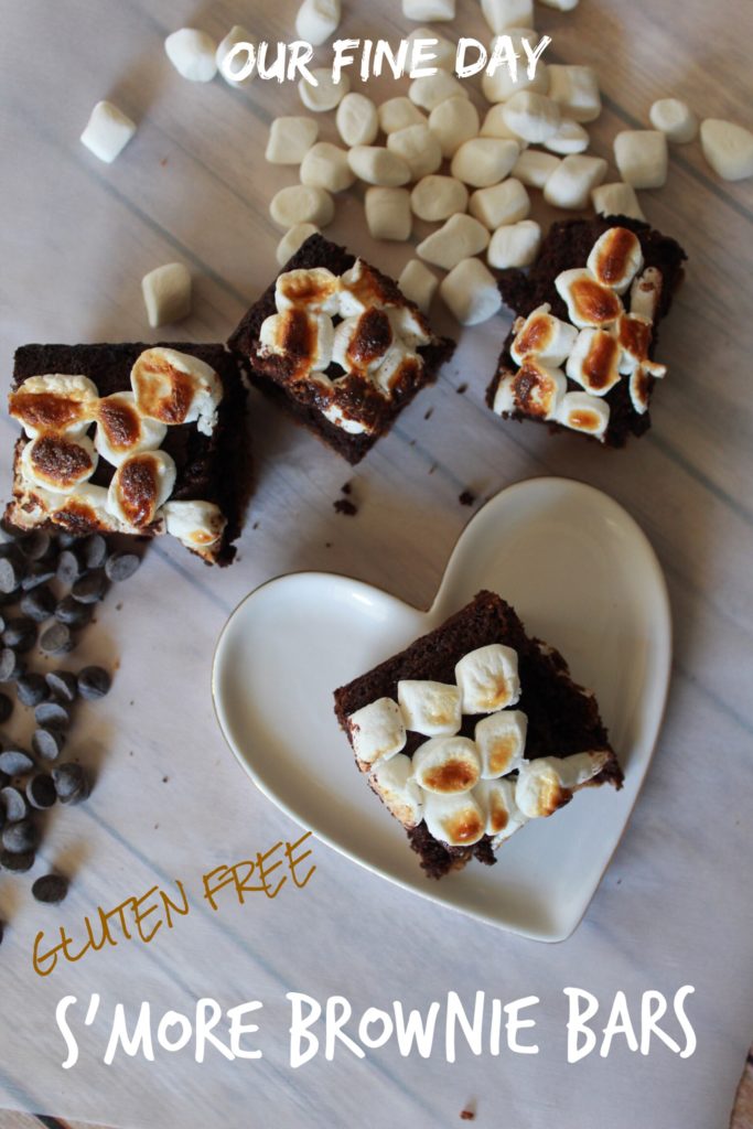 (Gluten Free) S’mores Brownie Bars