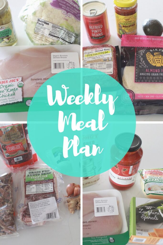 Weekly Menu 2/26