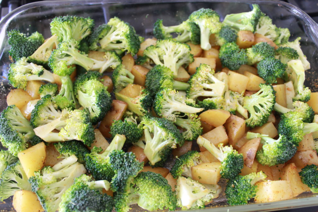 Loaded Chicken, Broccoli & Potato Casserole