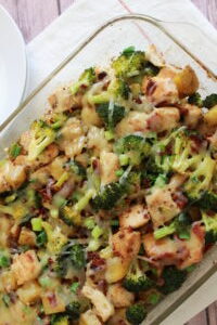 Loaded Chicken, Broccoli & Potato Casserole