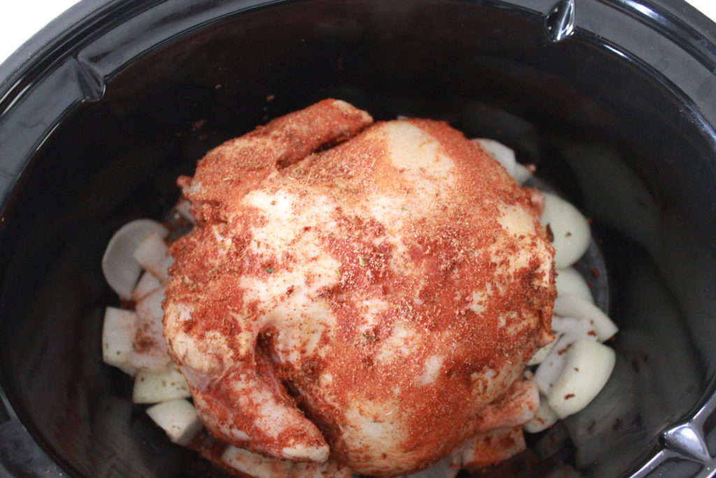 Slow Cooker Whole Chicken