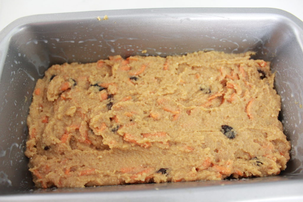 Carrot Cake Loaf with Maple Glaze