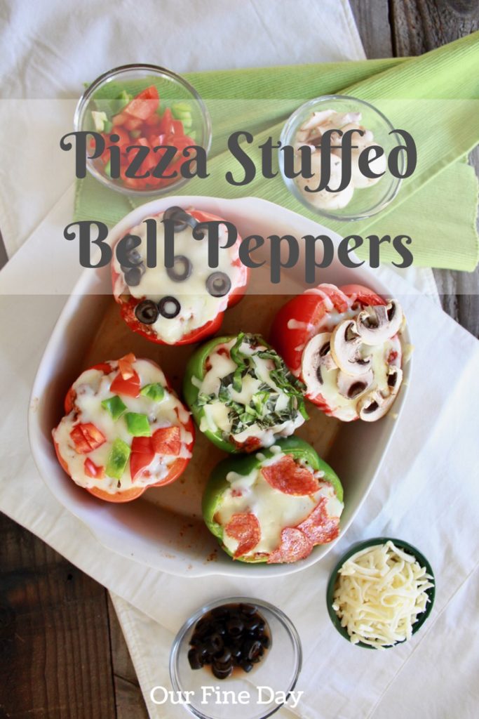 Pizza Stuffed Bell Peppers
