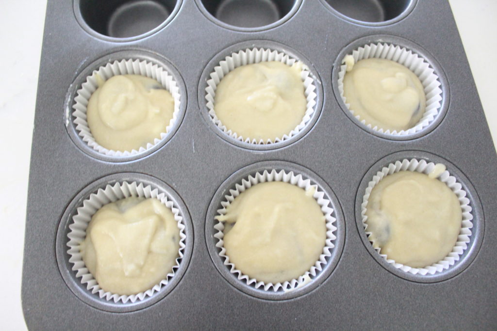 Almond Flour Paleo Blueberry Muffins