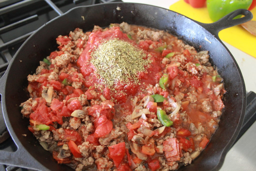 Pizza Stuffed Bell Peppers