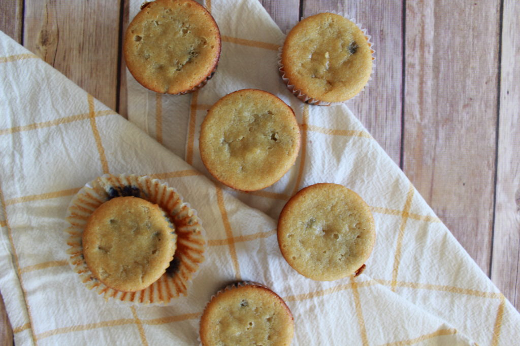Almond Flour Paleo Blueberry Muffins