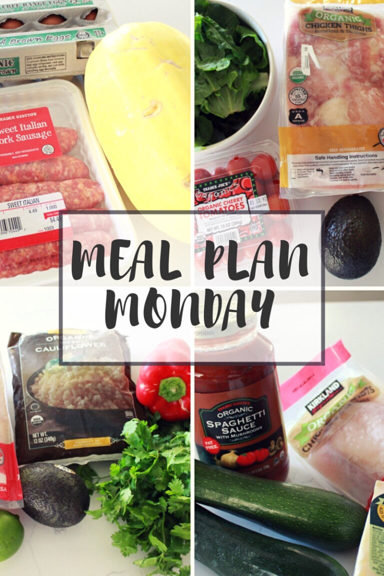 Meal Plan Monday