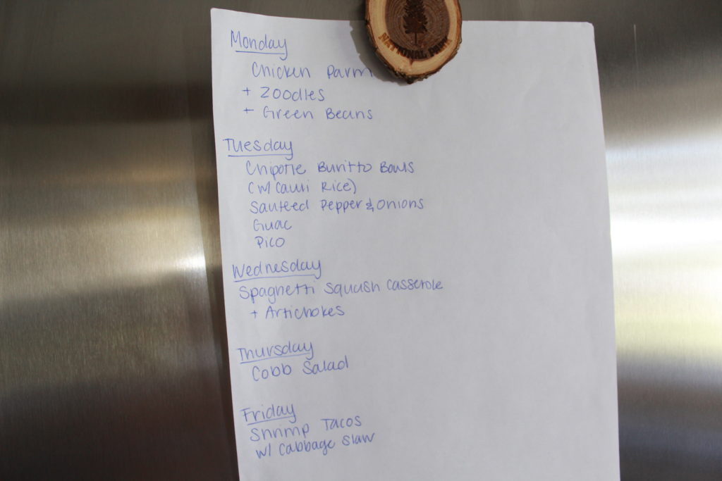 Meal Plan Monday
