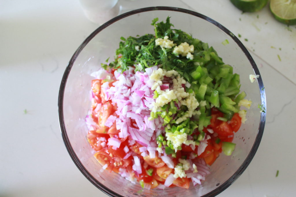 Summer Garden Pico de Gallo