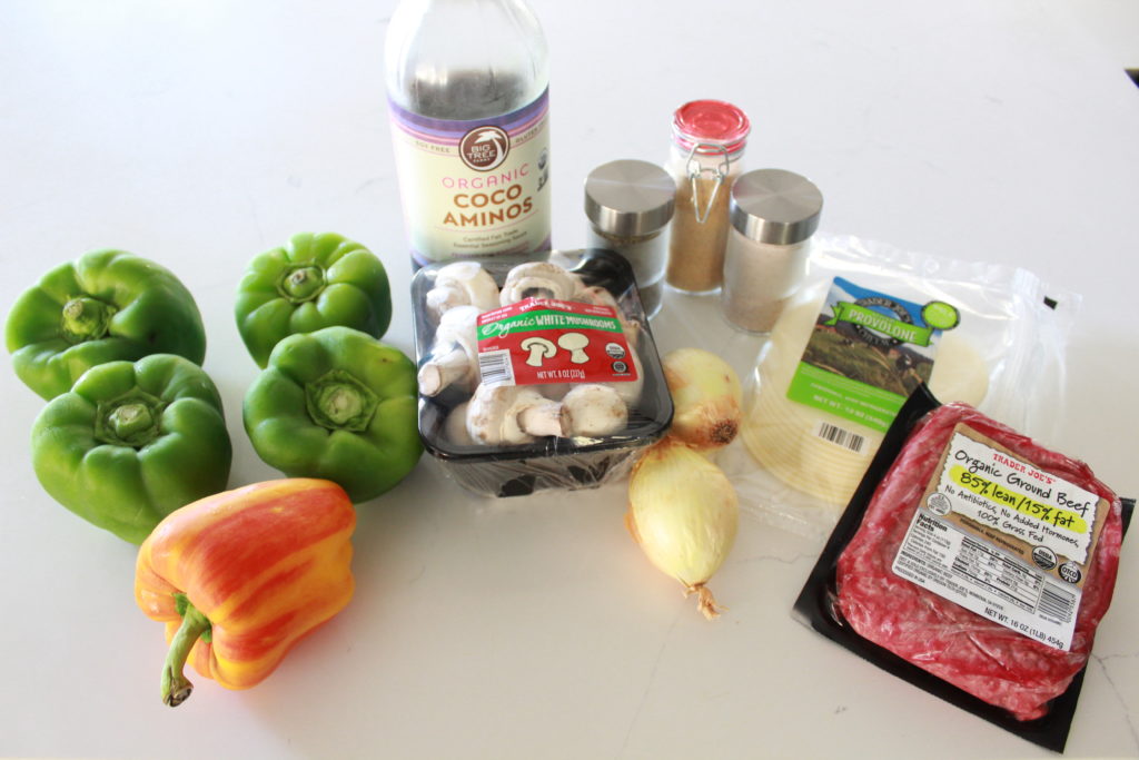 Philly Cheesesteak Stuffed Bell Peppers