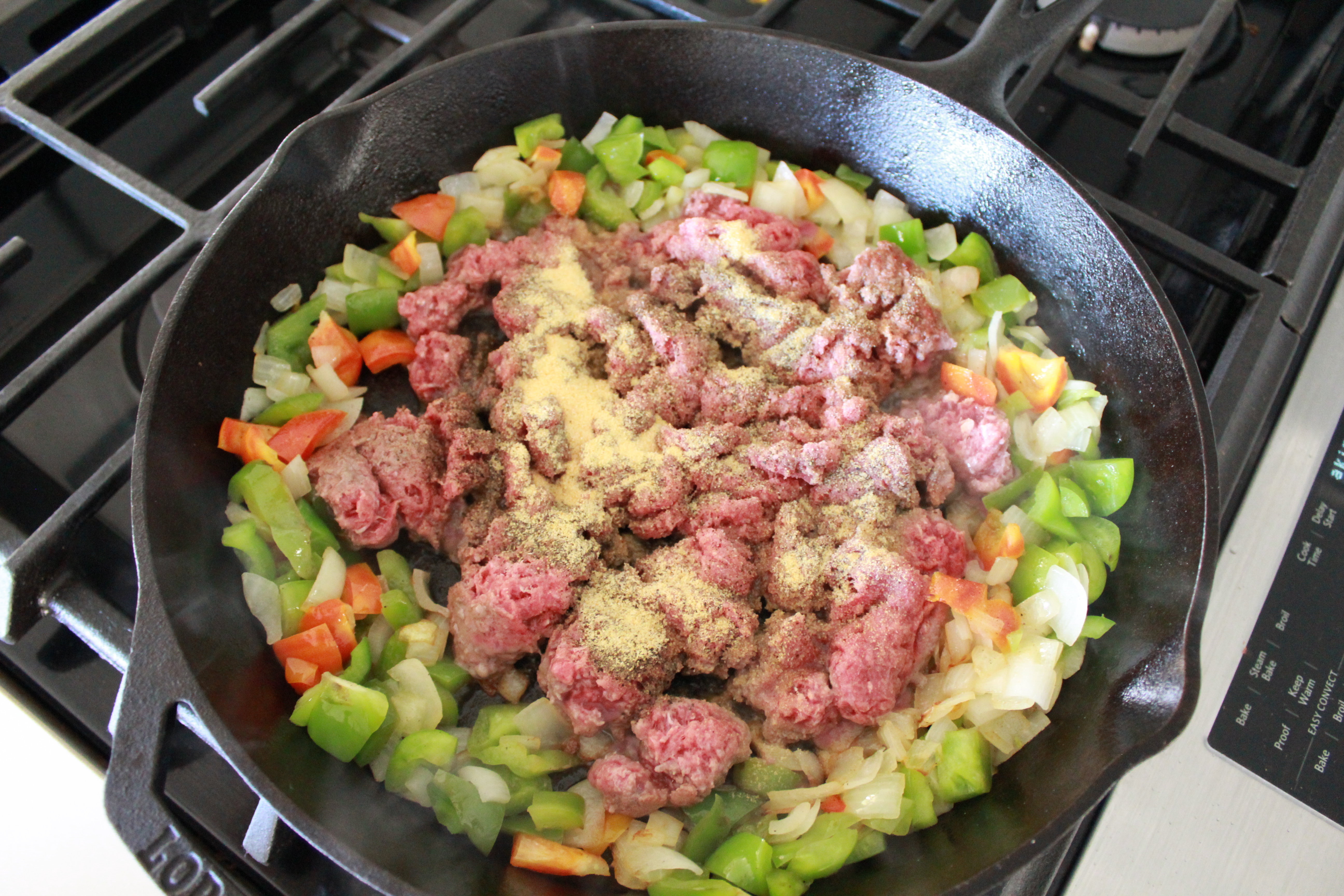 Philly Cheesesteak Stuffed Bell Peppers