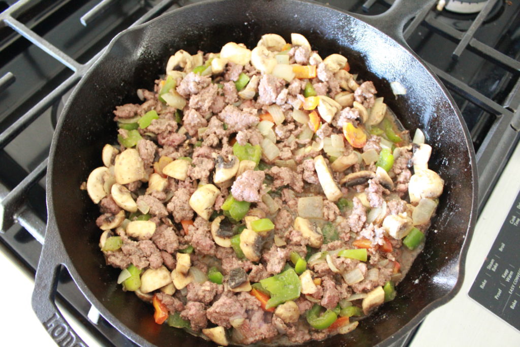 Philly Cheesesteak Stuffed Bell Peppers