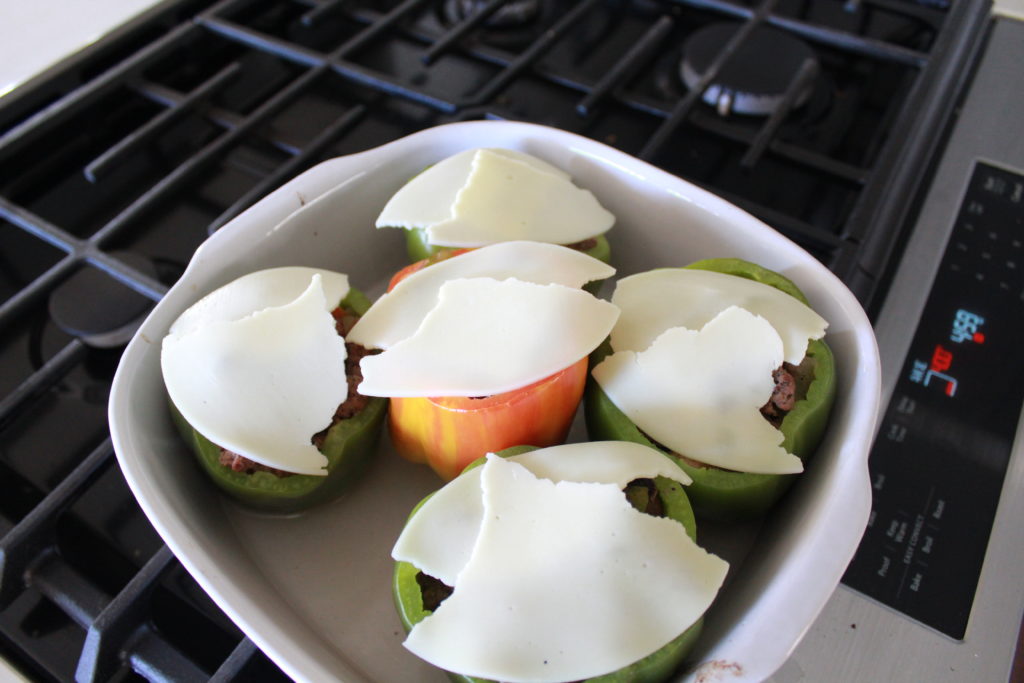 Philly Cheesesteak Stuffed Bell Peppers